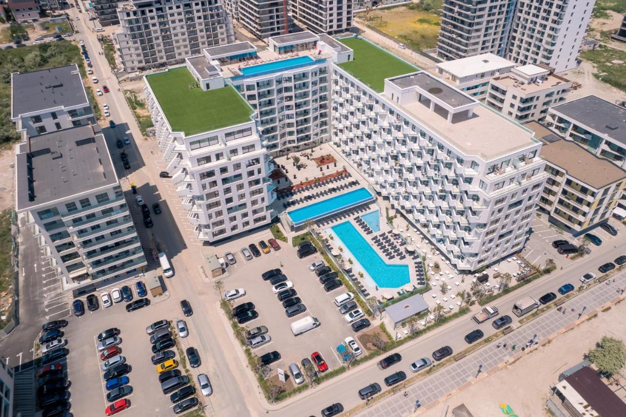 Royale Sundance 224 Infinity Beach Pool & Spa Mamaia Nord Năvodari Exteriör bild